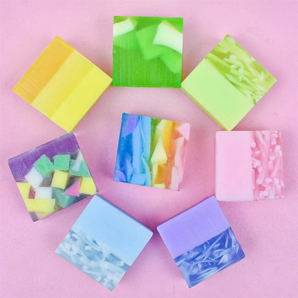 beautiful Crystal Layer Cold Process Soap